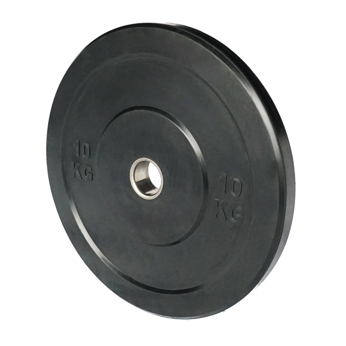 Black Rubber Bumper Weight Plates