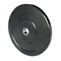 Black Rubber Bumper Weight Plates