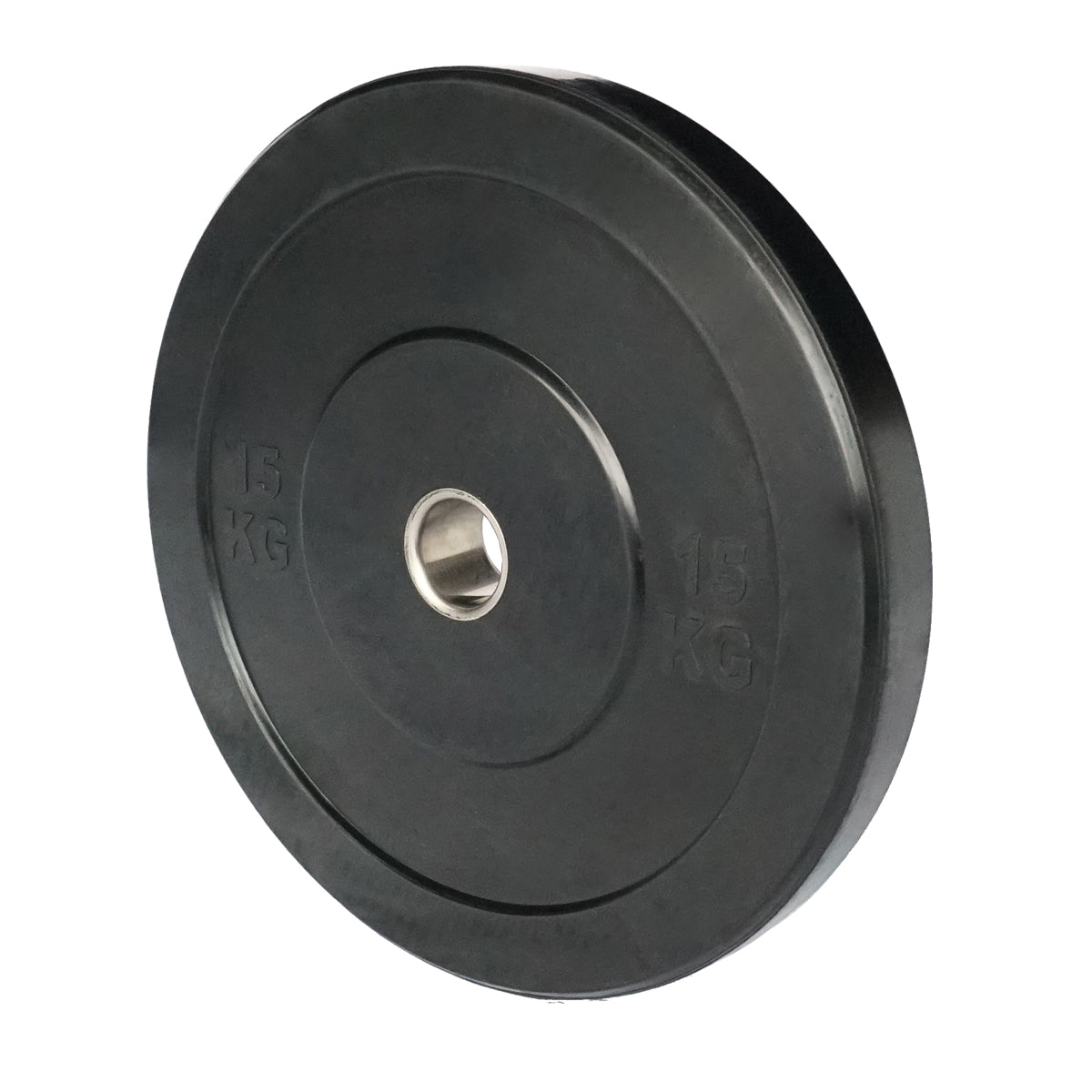 Black Rubber Bumper Weight Plates