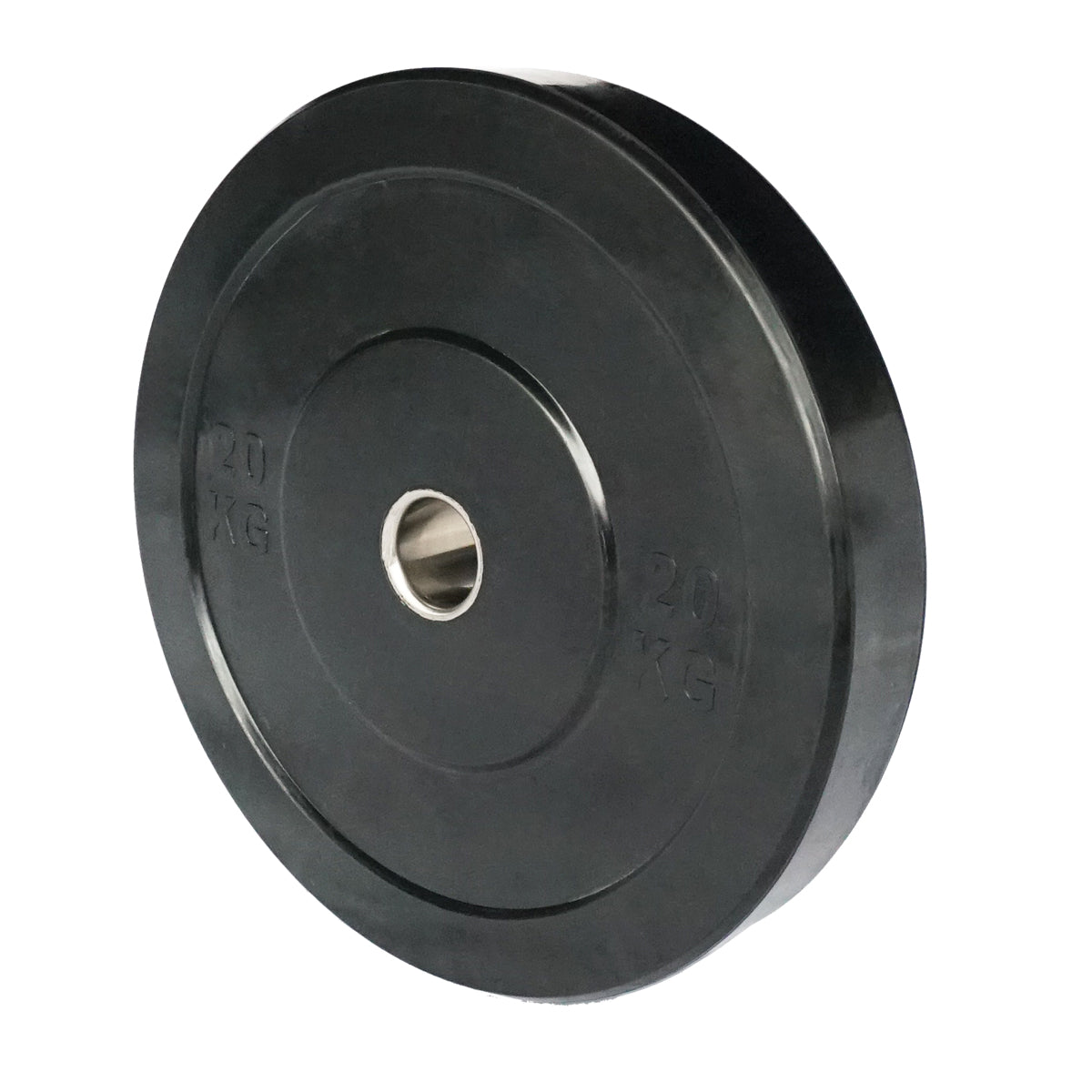 Black Rubber Bumper Weight Plates
