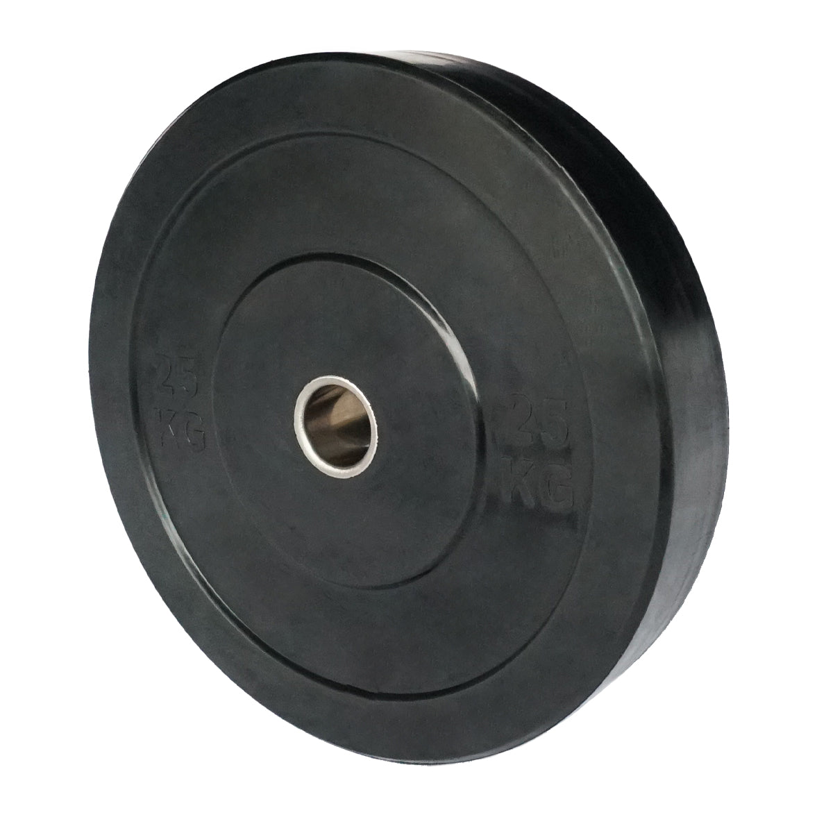 Black Rubber Bumper Weight Plates