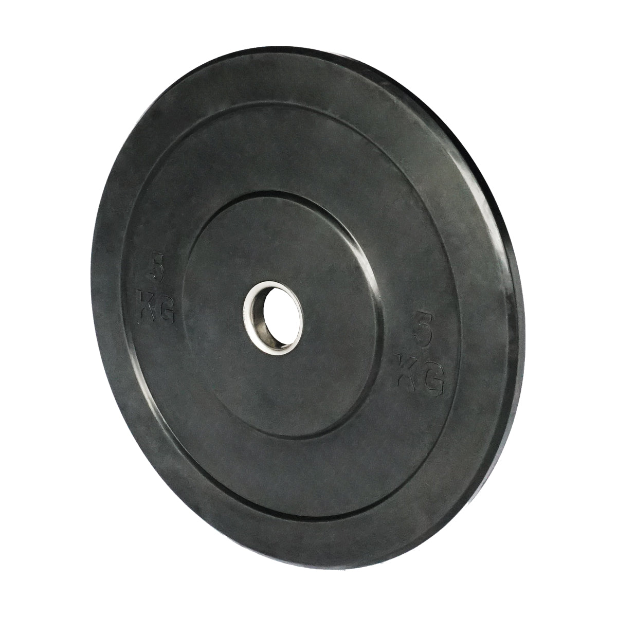 Black Rubber Bumper Weight Plates