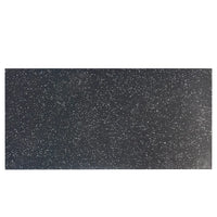 5m² Black and Grey Fleck Solid Rubber Tile Gym Flooring Pack