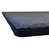 16m² Blue Fleck Gym Floor Pack - 20mm Thick Rubber Tiles