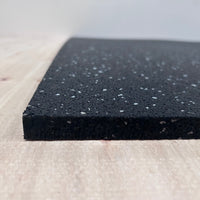 5m² Grey Fleck Gym Floor Pack - Rubber Tiles - 15mm Thick