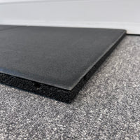 Black Midweight Tile Flooring Pack - 30mm (11m²)