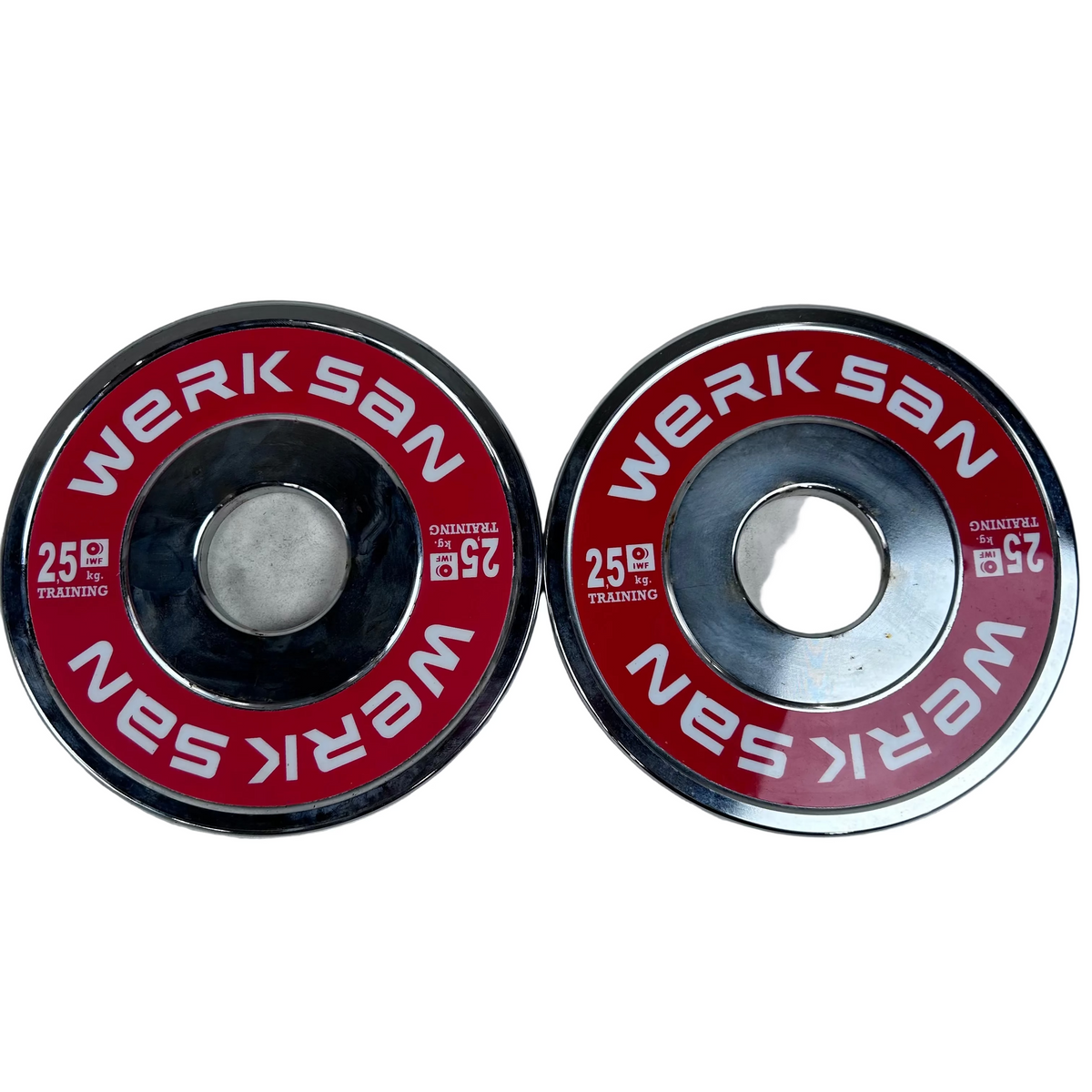 2.5kg Werksan competition plate small (pair)