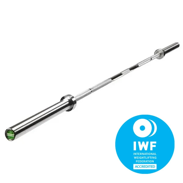 Werksan 6ft (15kg) IWF Olympic Training Bar (womens)