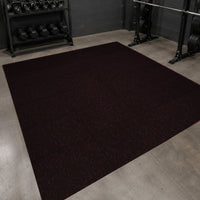 12m² Red Fleck Midweight Rubber Tile Gym Flooring Pack - 30mm